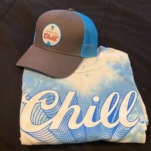 Coors light t-shirt and Hat